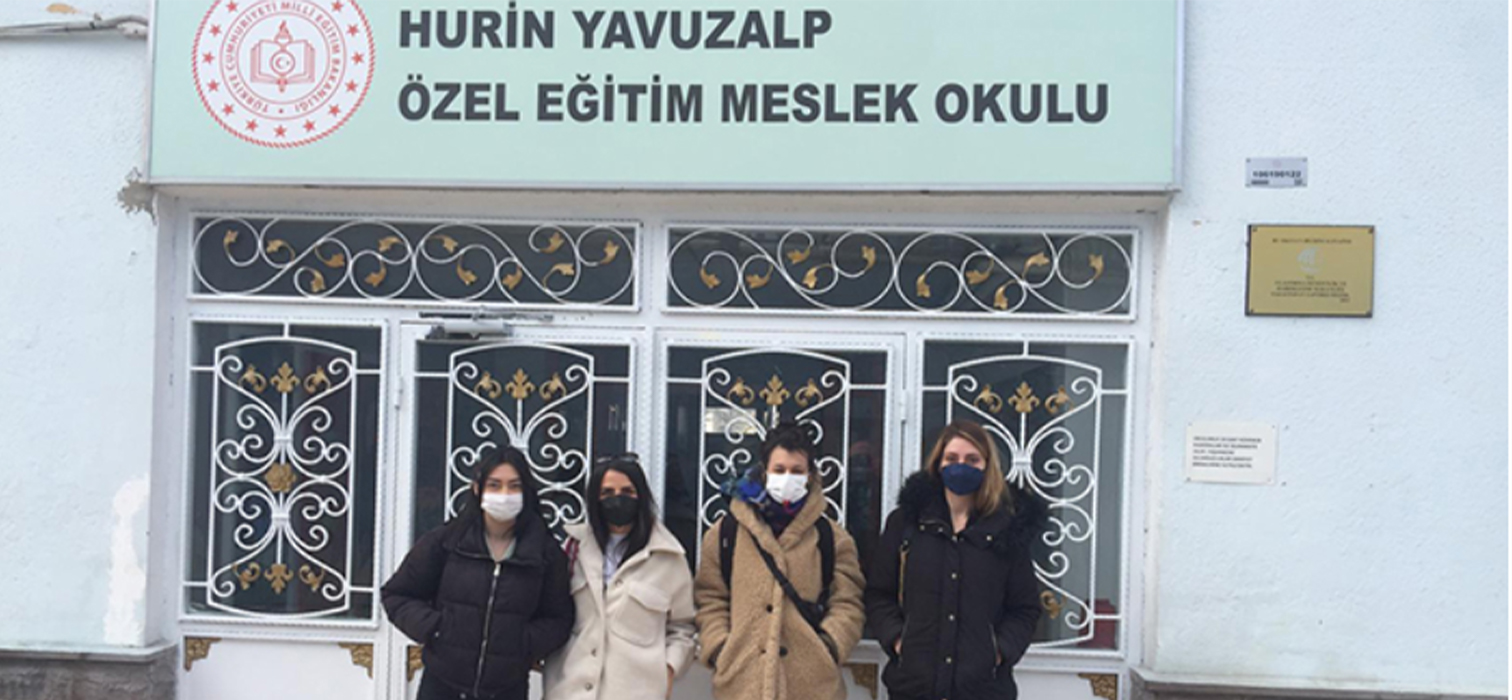 İŞ’TE GENÇLER Projesi Mentörleri Hurin Yavuzalp Özel Eğitim Meslek Okulu’nu Ziyaret Etti